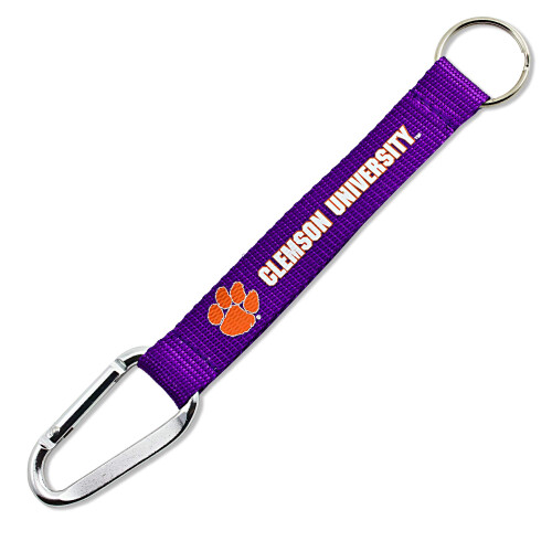 NCAA Clemson Tigers Carabiner Lanyard avaimenperä