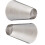 Ateco 2 x 11/16 """" Plain #809 Pastry buizen (1 A) 1