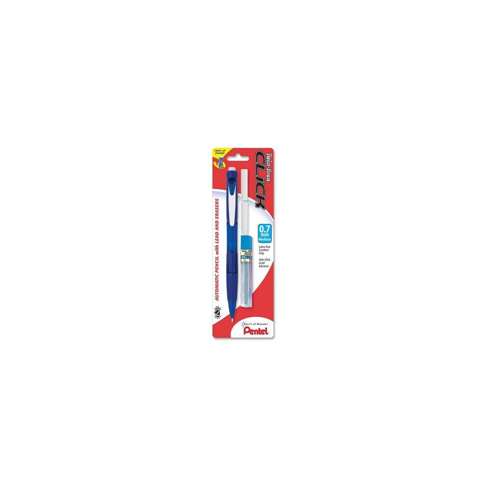 Mechanical Pencil Refillable Lead/Eraser 0.7mm 1/PK Asst.
