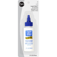 Dritz Liquid Stitch Droog reinigbare textiellijm 2-Fluid Ounce Helder 2 Fl Oz