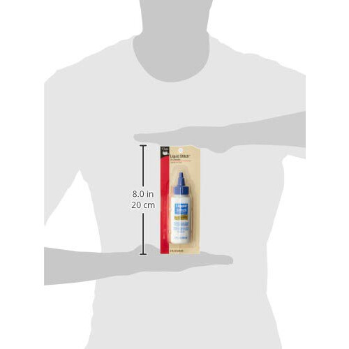 Dritz Liquid Stitch Kemtvttbart tyglim 2-Fluid Unce Clear 2 Fl Oz 2