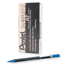 Pentel Sharplet-2 Automatic Pencil (0.7mm) Lead Size Blue Barrel Box of 12 (A127C)