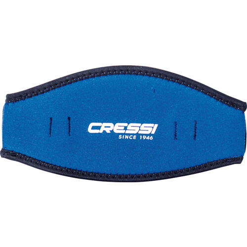 Cressi Cressi Neoprene Mask Strap Cover, Blue