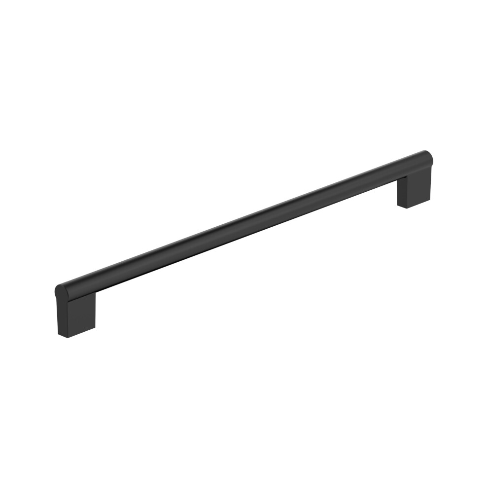 Amerock Versa 18 inch (457mm) Center-to-Center Matte Black Appliance Pull  BP55535FB-image-OPC-PH75VB9-NEW