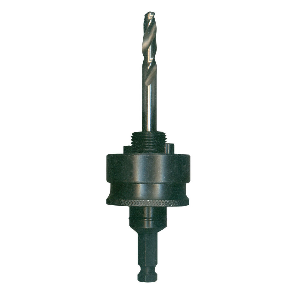Bosch HSBAMP Standard Large Two-Pin Mandrel for Hole Saws 1-1/4 In. to 6 In  Black