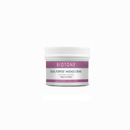 Biotone Dual Purpose Massagecrème, 4 Ounce