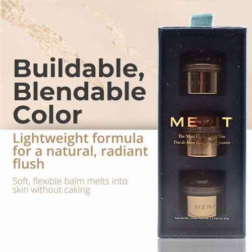 Sada kr   mov   ch l   ceniek MERIT Mini Flush Balm 1