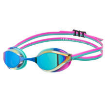 Gafas de nataci n ARENA Python Racing unisex para adultos, para hombre y mujer, con lentes de espejo antivaho, m xima comodidad, correa doble, co