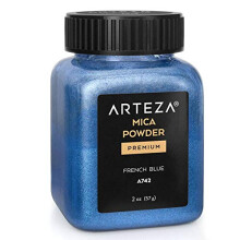 Arteza Mica Poeder voor Epoxyhars Brons A713 2 oz Fles Kunstbenodigdheden voor het maken van kaarsen en doe-het-zelf ambachten