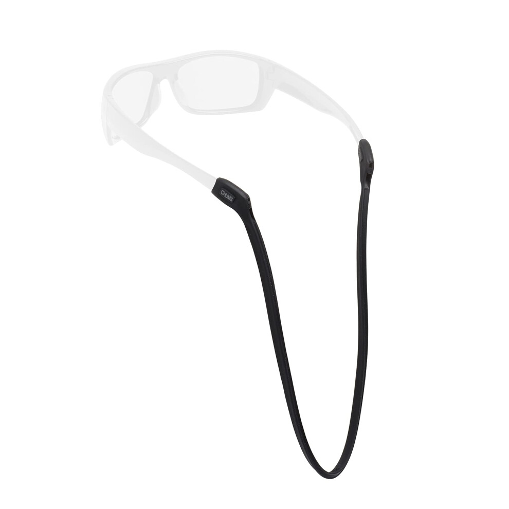 Photos - Safety Equipment Chums Switchback Eyewear Retainer - Lightweight Silicone Sunglasses Strap  12308100 12308100 (Black)