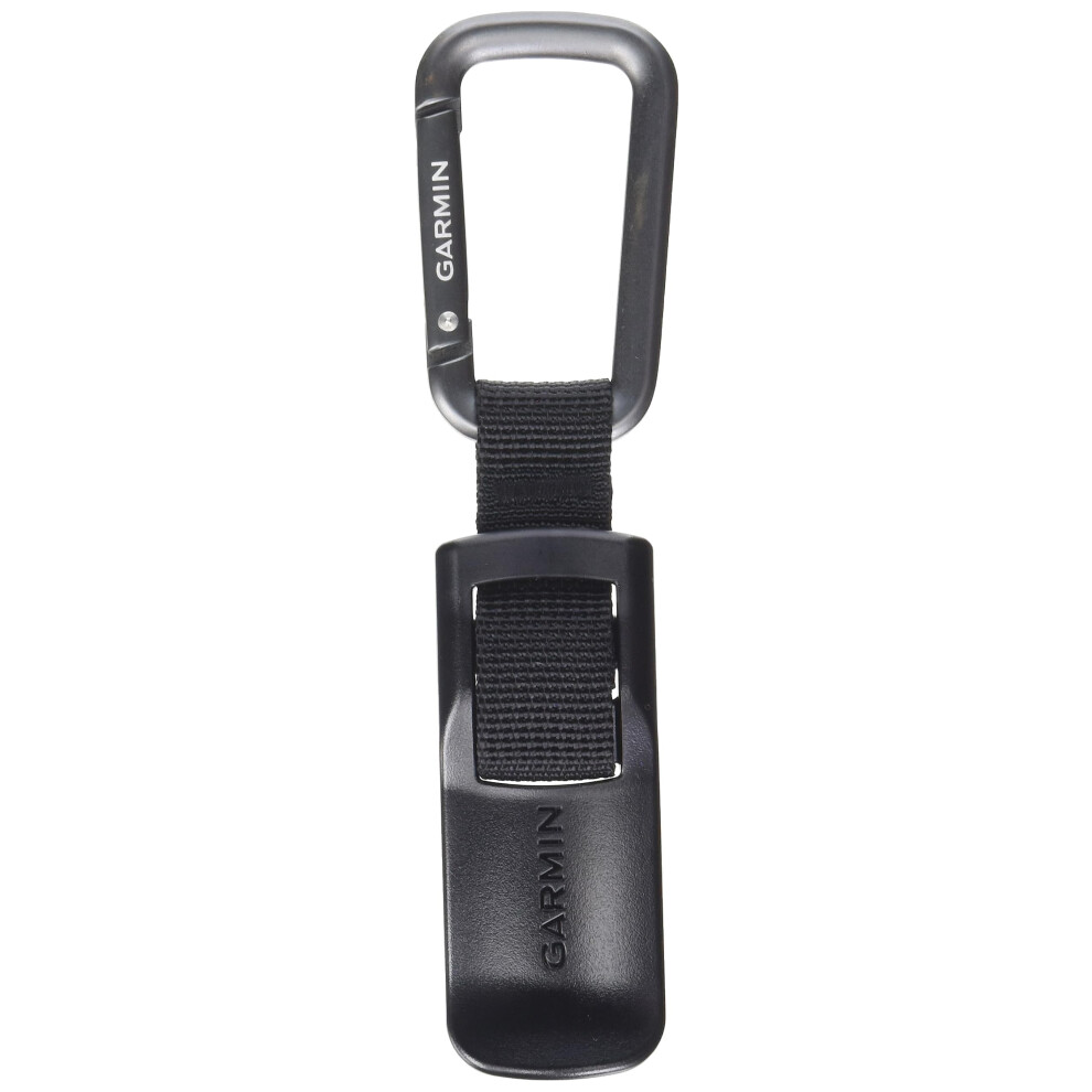 Garmin Carabiner Clip Accessory  Compatible with Various Garmin Handhelds  (010-12897-01) Black