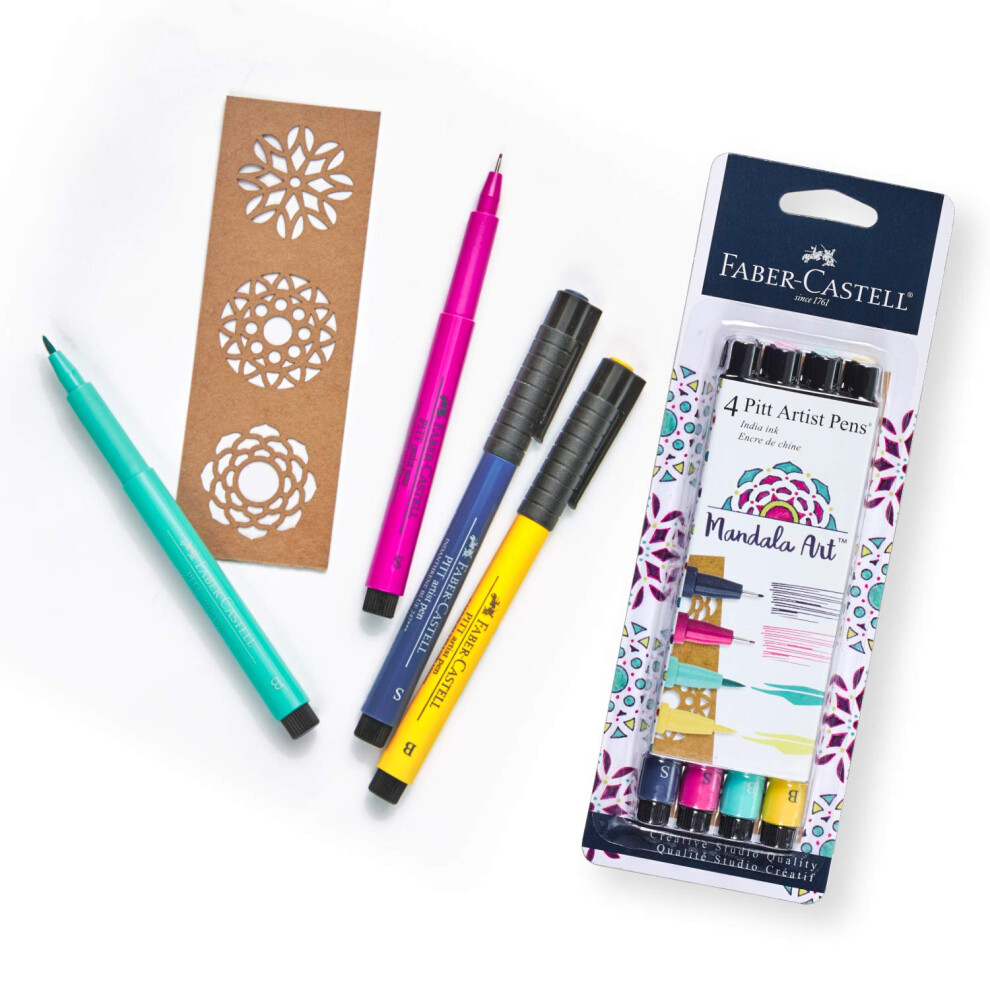 Faber Castell Pitt Artist Pen Set - Mandala Art