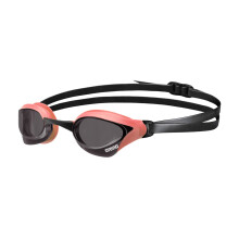 Arena unissex cobra core furto anti-nevoeiro culos de natao de corrida para homens e mulheres policarbonato lente sem espelho fumaa/coral