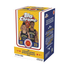 2023-24 Topps Chrome McDonalds All-American Basketball Blaster Box 7 Packs