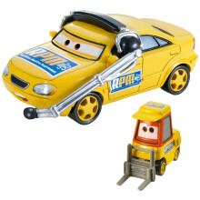 Disney Pixar Cars Collector Die-Cast 2-Pack Chief RPM and Petrol Pulaski