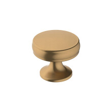 Amerock | Cabinet Knob | Champagne Bronze | 1-1/4 inch (32 mm) Diameter | Renown | 1 Pack | Drawer Knob | Cabinet Hardware