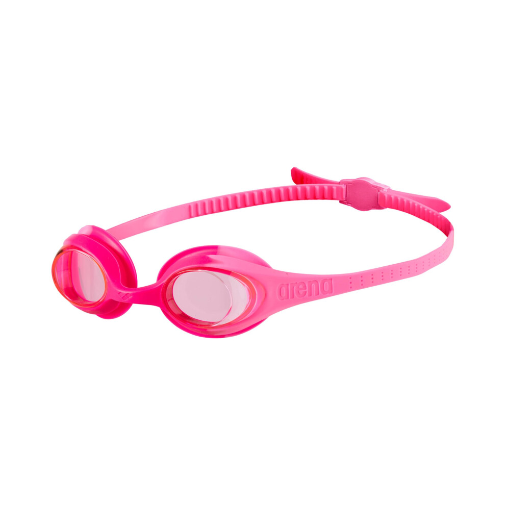 ARENA Unisex Spider Kids Swim Goggles for Boys and Girls Ages 2 to 5  Anti-Fog Non-Mirror Lens  Easy to Use Strap No Leak Goggle  Pink/Freakrose/Pink