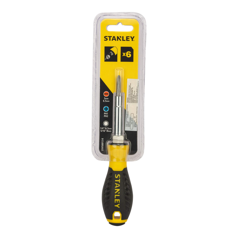 STANLEY Screwdriver  All-in-1  6-Way (68-012)