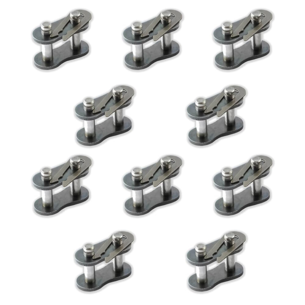 #40 Roller Chain Connecting Links (10 Pack) 760655001097