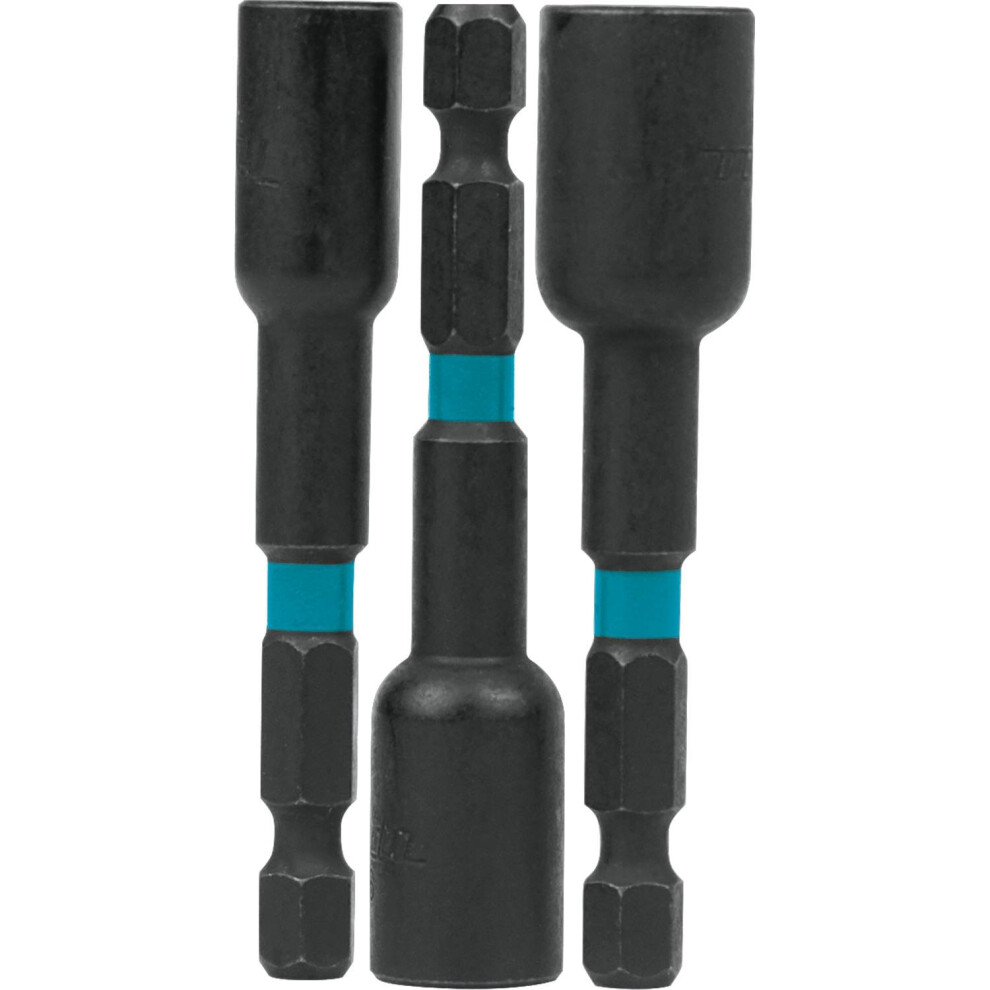 Makita A-97689 Impactx 3 Pc 2-9/16"""" Magnetic Nut Driver Set