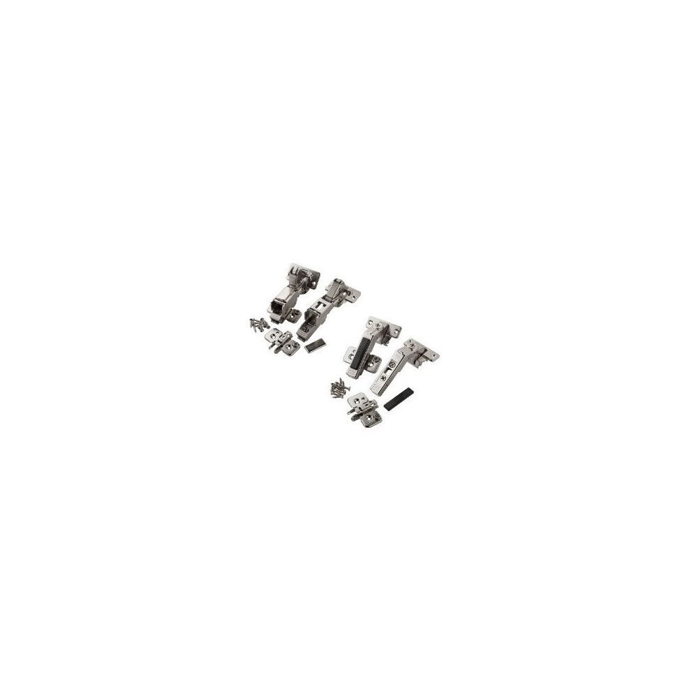 Blum Complete Hinge Kit For Pie-Corner Frameless Cabinets (Full Ol) 345668937658