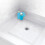 AquaTouch Douchemat, Transparant 1