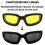 Global Vision Kickback Photochromic - Φωτοχρωμικοί Φακοί με Κίτρινη Απόχρωση για Μοτοσικλέτες 3
