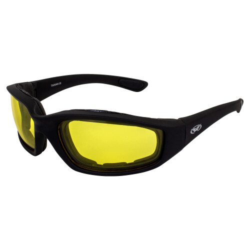 Global Vision Kickback Photochromic - Φωτοχρωμικοί Φακοί με Κίτρινη Απόχρωση για Μοτοσικλέτες