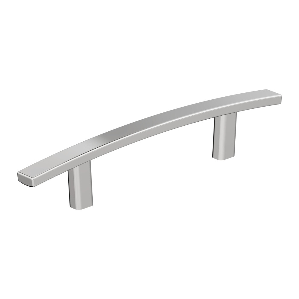 Photos - Other for Repair Amerock BP2620326 Polished Chrome Cabinet Pull | 3-3/4 inch  Center-to-Center Cabinet Hardware | Cyprus | Furniture Ha(96mm)