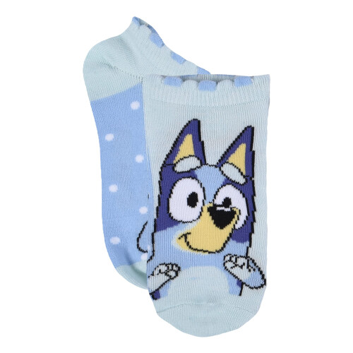 Bluey Bluey Mädchen 6er-Pack Spaß Socken, Himmelblau, 6-8 2