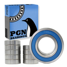 PGN (10 csomag) 6207-2RS csapgy - olajozott krmacl tmtett golyscsapgy - 35x72x17 mm-es csapgyak gumitmtssel s nagy fordulatszm tmogat