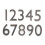 Architectural Mailboxes 3585DC-2 Brass 5-Inch Floating House Number 2 Dark Aged Copper 2