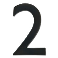 Arkkitehtoniset postilaatikot 3585DC-2 messinki 5 tuuman kelluva talo numero 2 tumma vanha kupari