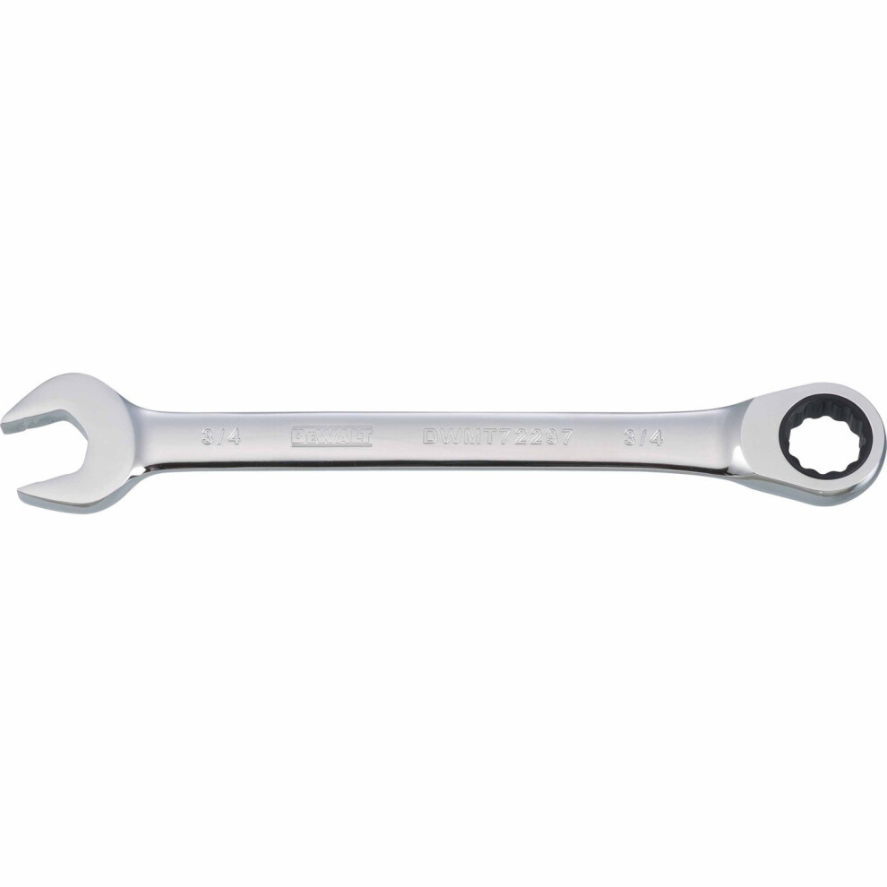 Dewalt Ratcheting Combination Wrench 3/4"""" Sae