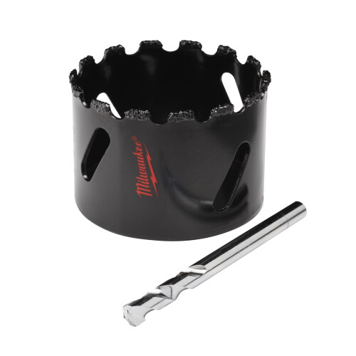 Milwaukee Milwaukee 49-56-0456 Τρυπάνι Οπών 2-1/2" Καρβίδιο με Πιλοτικό Τρυπάνι