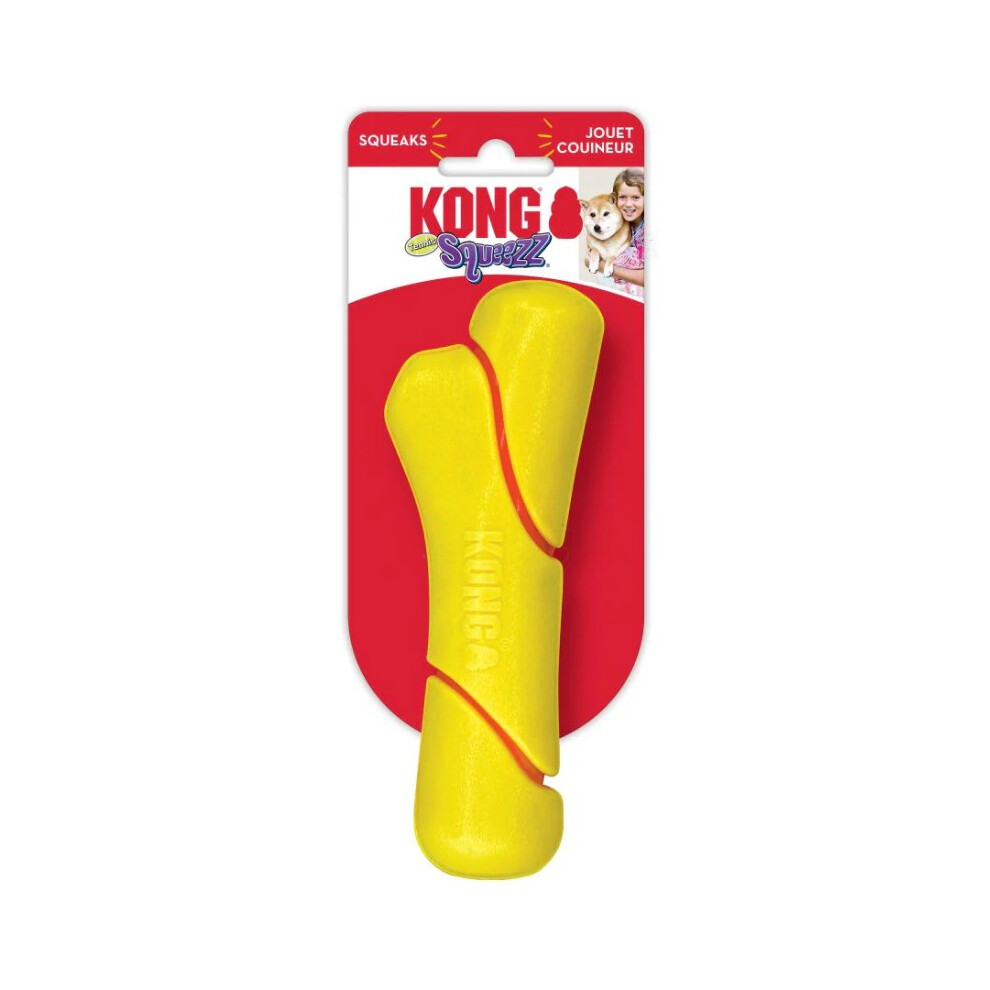 Kong Squeezz Tennis Stick Dog Toy Medium