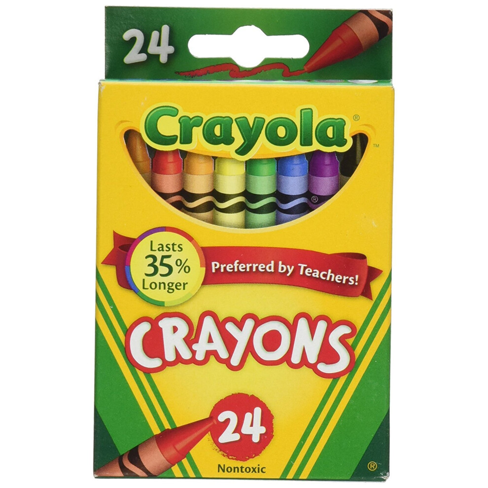 Crayola Crayons 24 Count - 2 Packs (52-3024)