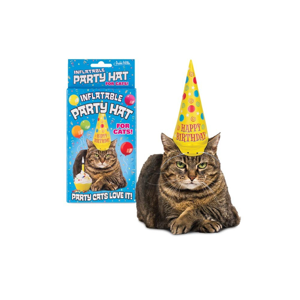 Archie Mcphee Mcphee Archie Inflatable Party Hat For Cats
