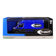 Greenlight 86155 1: 43 2018 RAM Promaster 2500 Cargo High Roof - Mopar Custom Shop