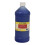 School Smart abwaschbare Fingerfarbe, Blau, 1 Quart 1