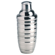 American METALCRAFT Inc. BHS124 Beehive Cocktail Shakers Stainless Steel 24 oz. Capacity