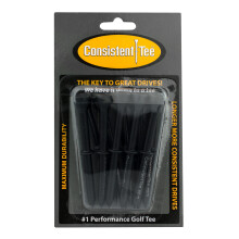 ProActive Sports Consistent Tee Unisex Volwassen Traditionele Golf Tees Zwart 3 1/4 Quot US