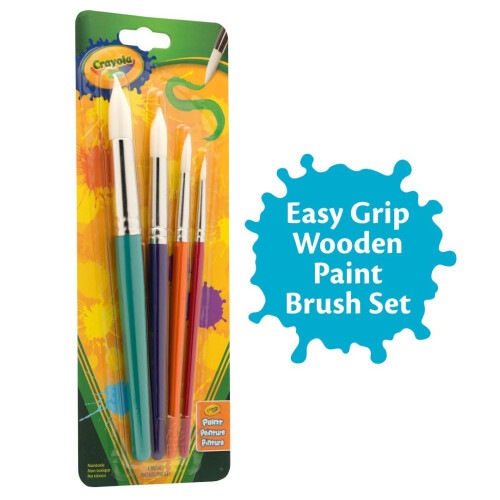 Crayola Crayola Målarborstar 4-pack 1