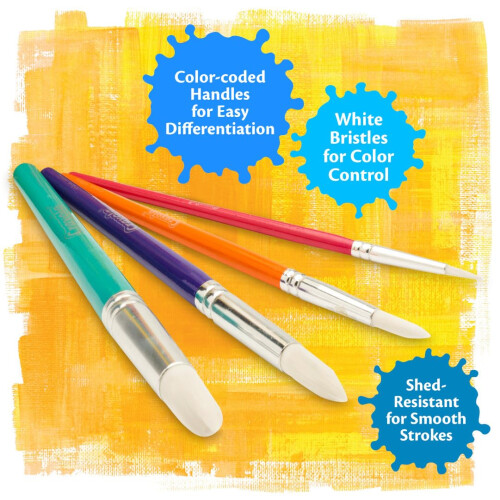 Crayola Crayola Målarborstar 4-pack 2