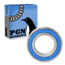 PGN (10 kpl) 6006-2RS-laakeri - Voideltu kromiterästiivistetty kuulalaakeri - 30x55x13mm laakerit kumitiivisteellä ja korkean kierrosluvun tuella