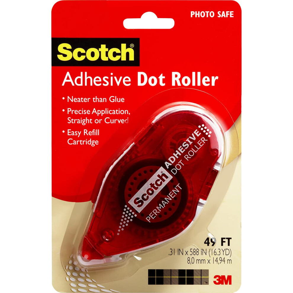 Scotch Double-Sided Adhesive Permanent Tape Runner  31"""" x 8.7 yds (6055)