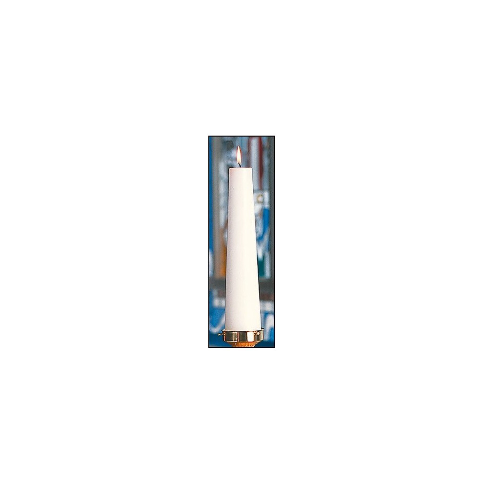 Wax Christ Candles (Plain White)-image-OPC-PH75ZJH-NEW