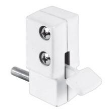 Prime-Line U 9879 White Step-On Sliding Patio Door Lock (Single Pack)
