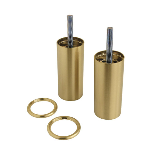 Kingston Brass VPBL314887 Verlengpoot geborsteld messing
