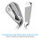 Callaway Callaway Golf Paradym AI Smoke Einzel-Eisen (Linkshänder, Annäherung-Wedge, Graphit, Leicht) 4